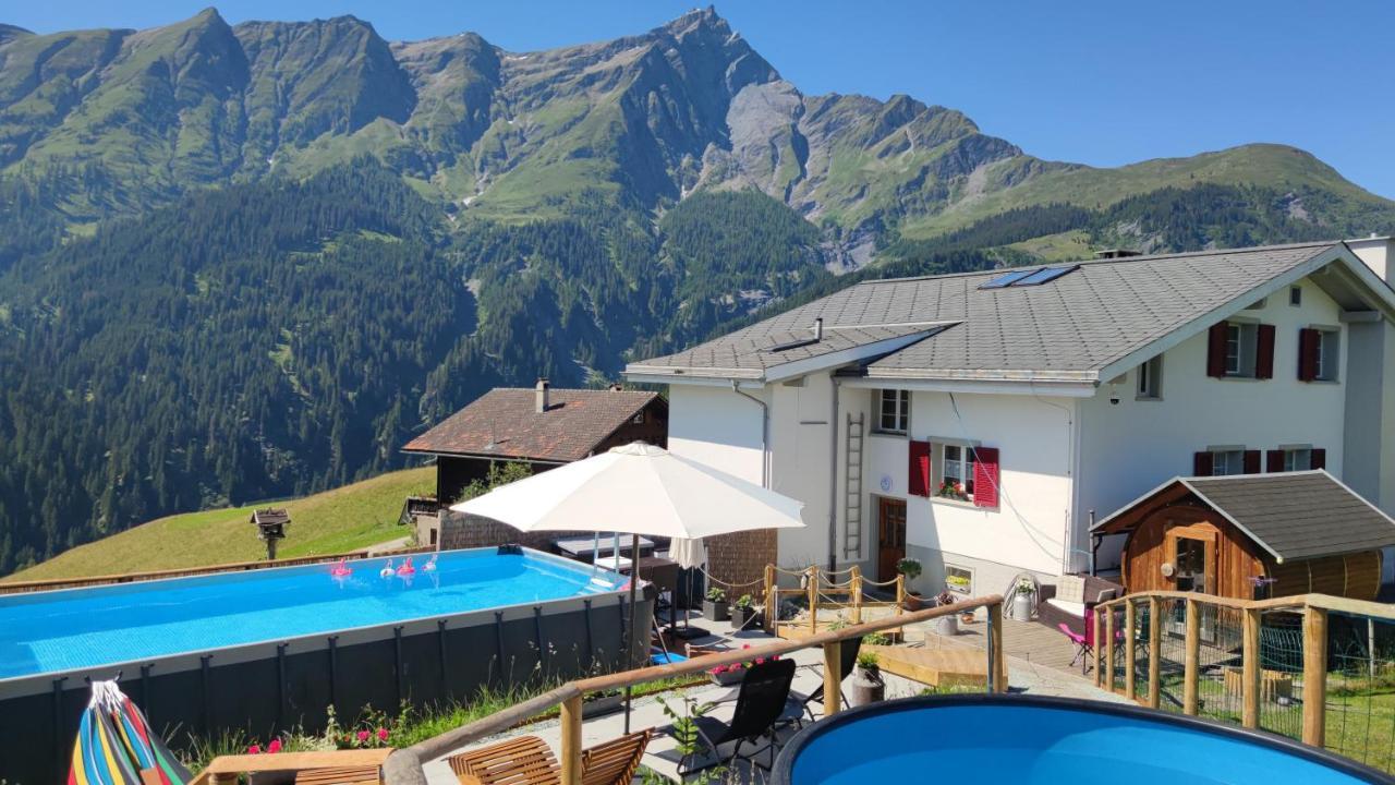 Gasthaus Alpina Tschappina المظهر الخارجي الصورة