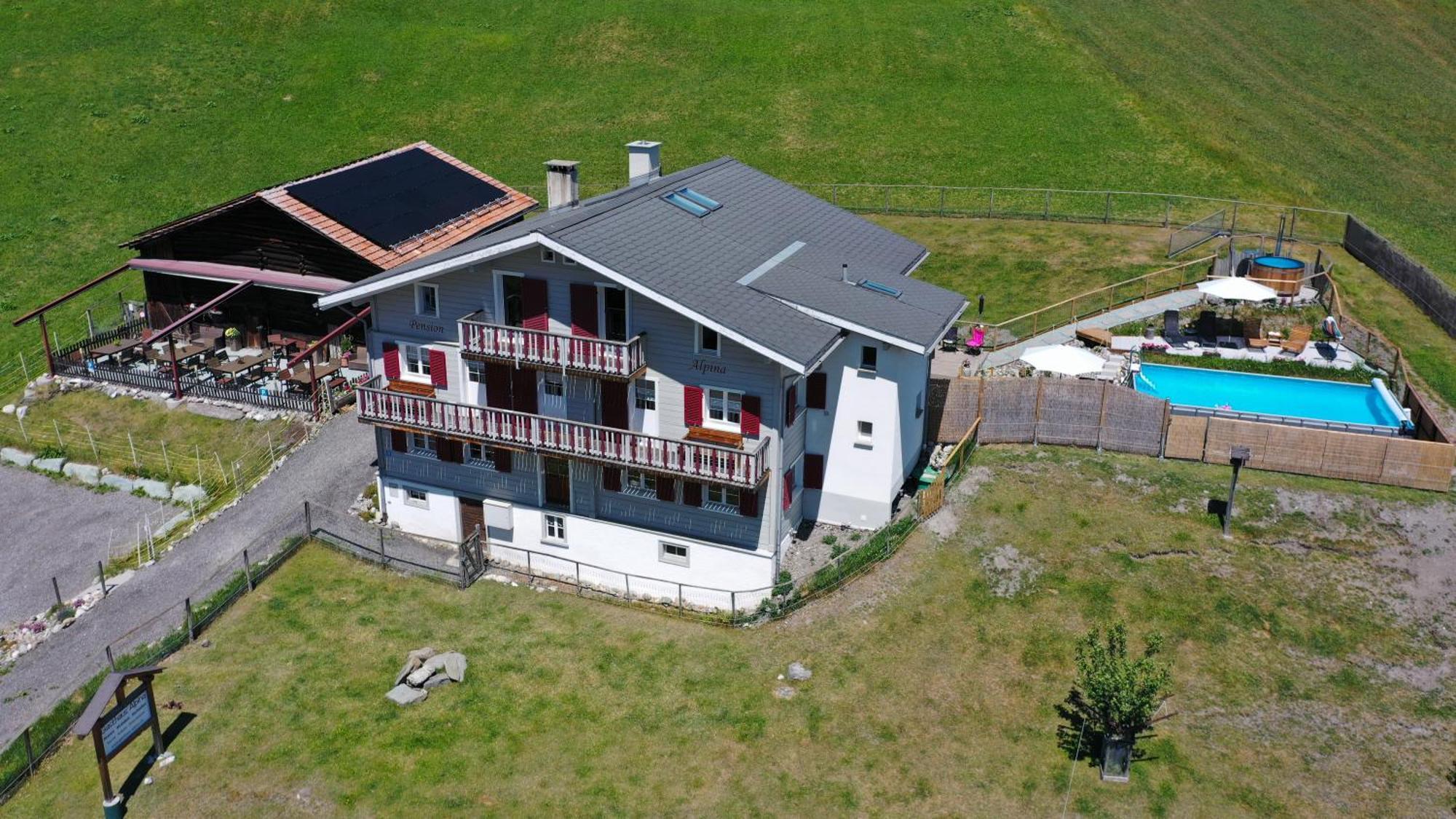 Gasthaus Alpina Tschappina المظهر الخارجي الصورة