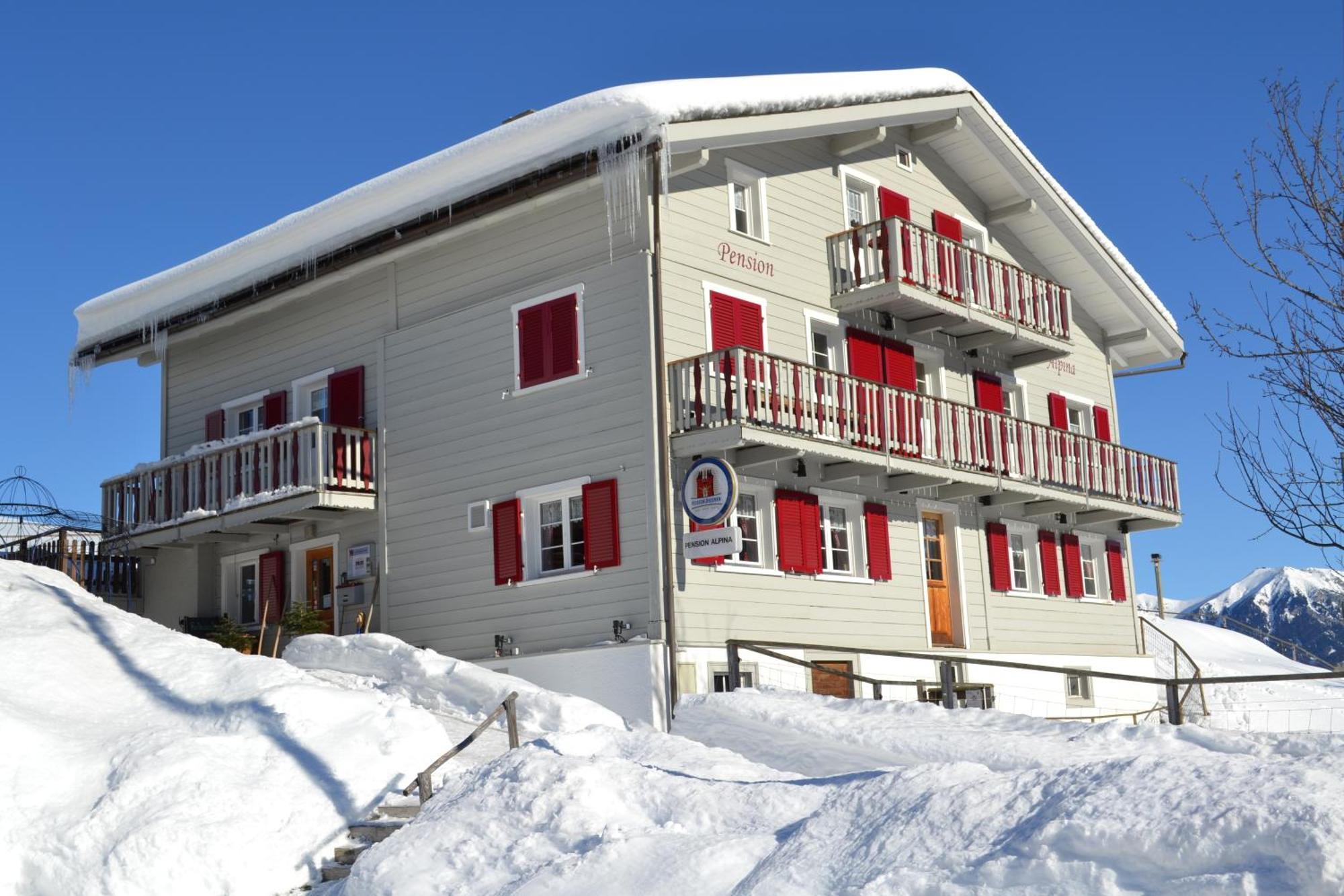 Gasthaus Alpina Tschappina المظهر الخارجي الصورة